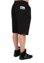 Augustine Old School Shorts - Black/Red