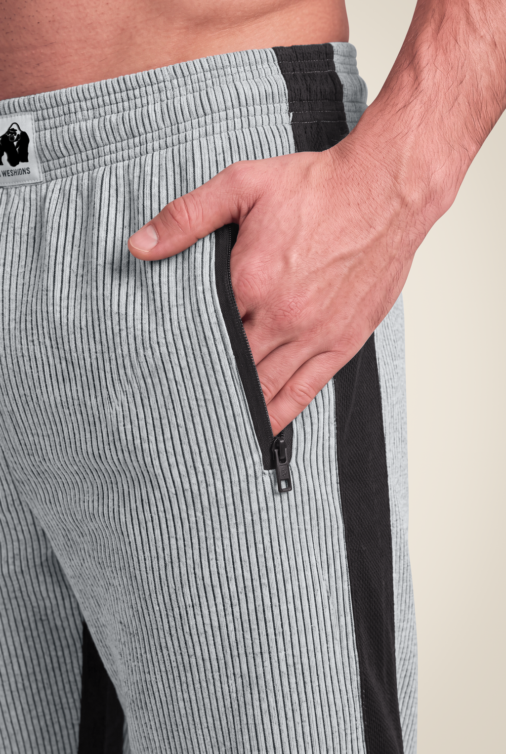 Augustine Old School Pants - Gray