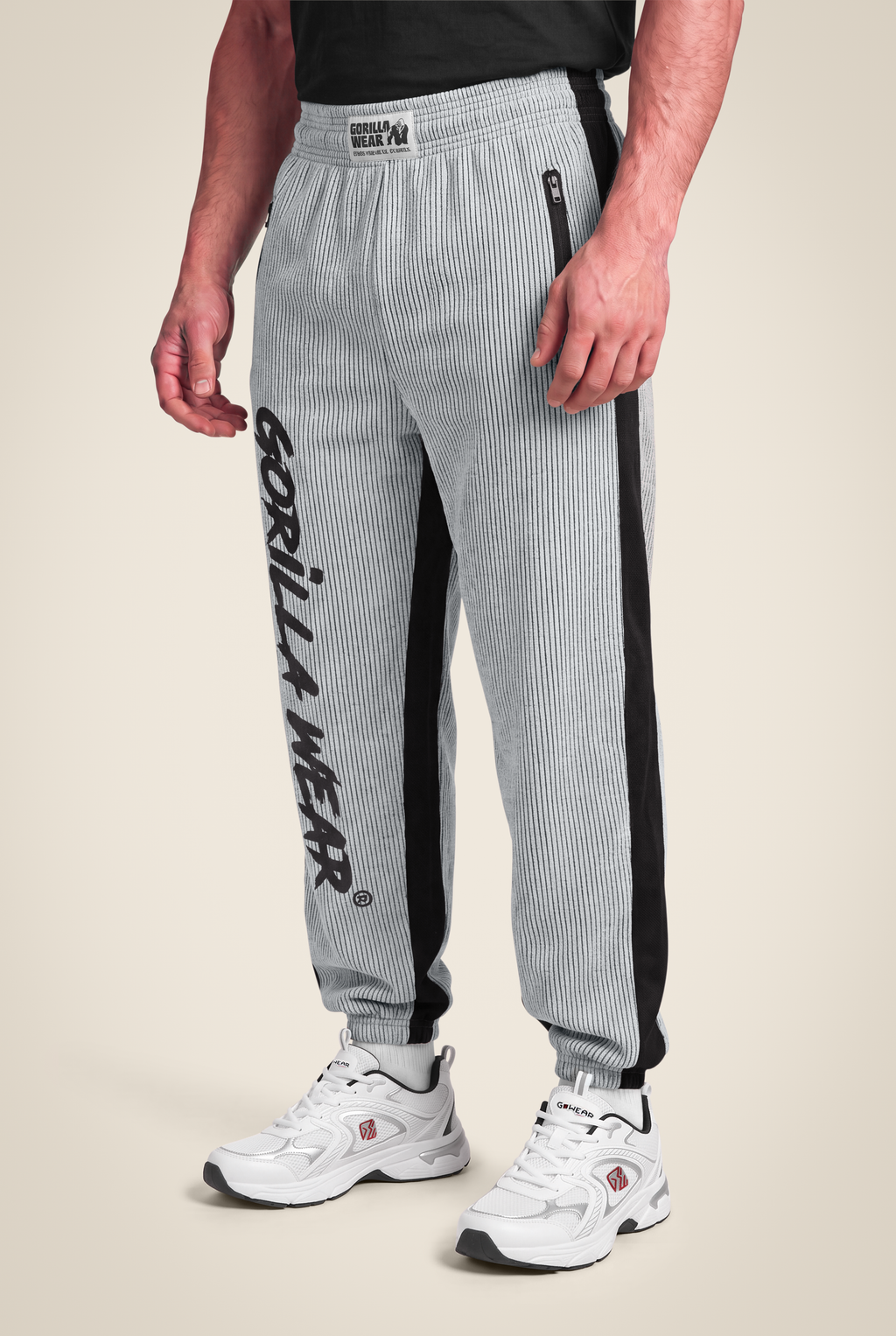Augustine Old School Pants - Gray