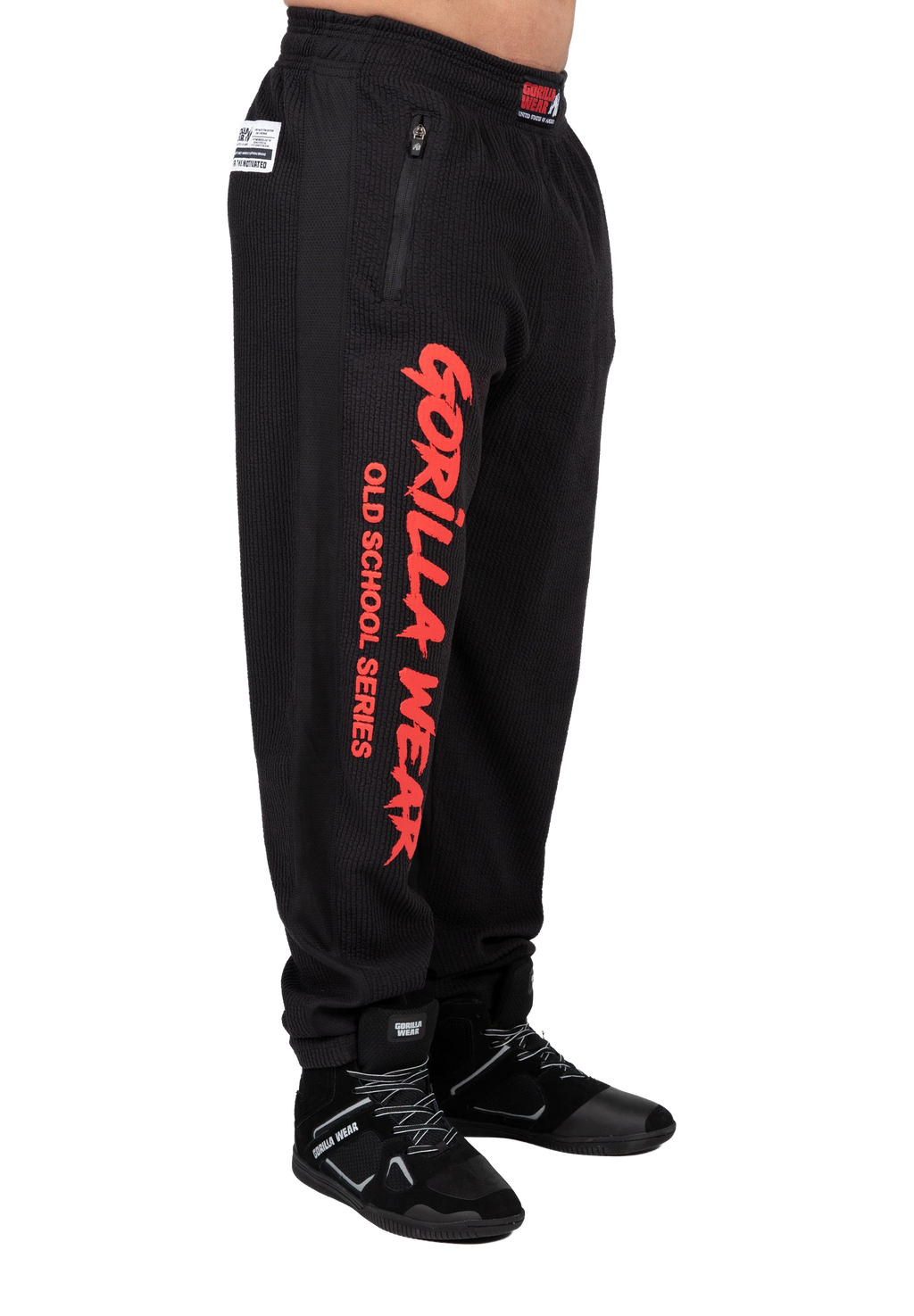 Augustine Old School Pants - Black/Red