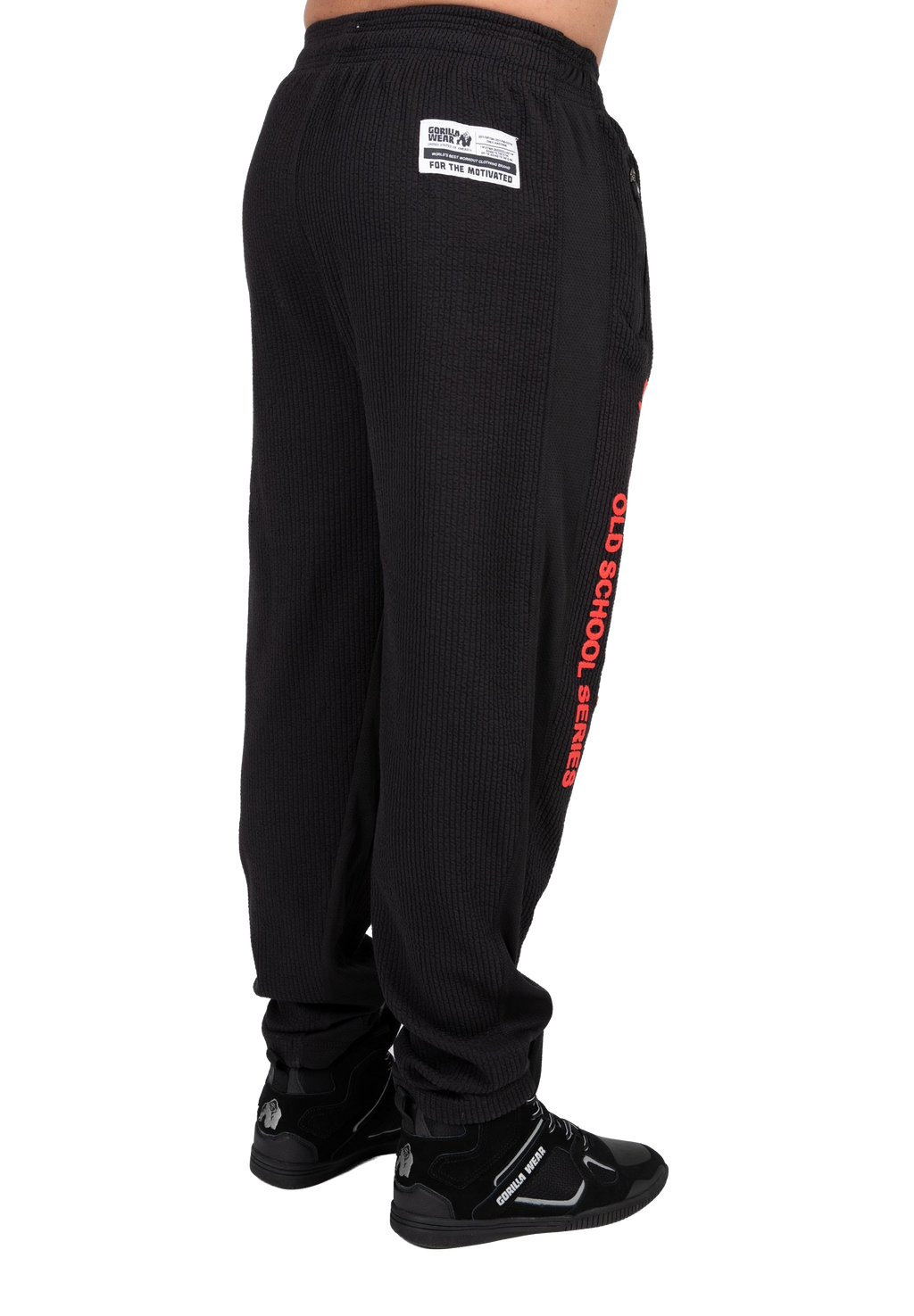 Augustine Old School Pants - Black/Red