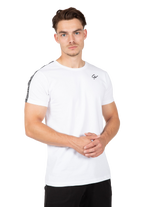 Chester T-shirt - White/Black