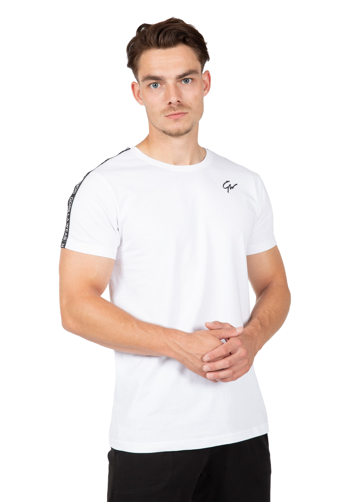 Chester T-shirt - White/Black