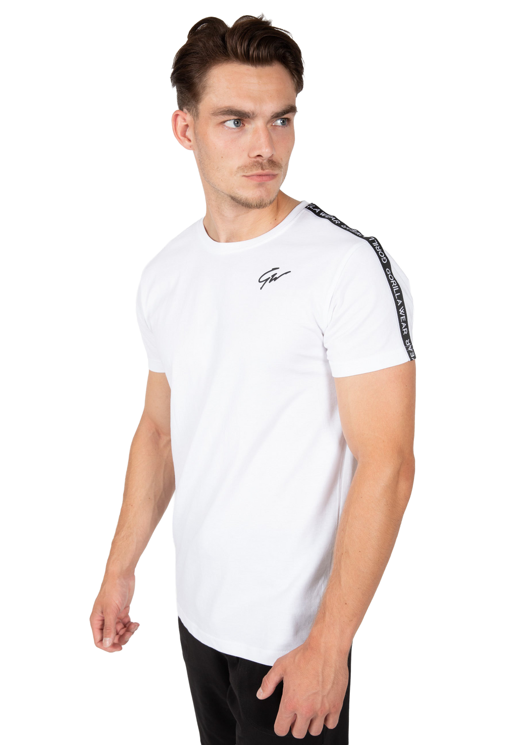 Chester T-shirt - White/Black
