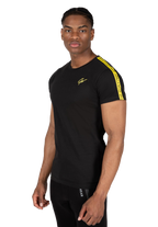 Chester T-shirt - Black/Yellow