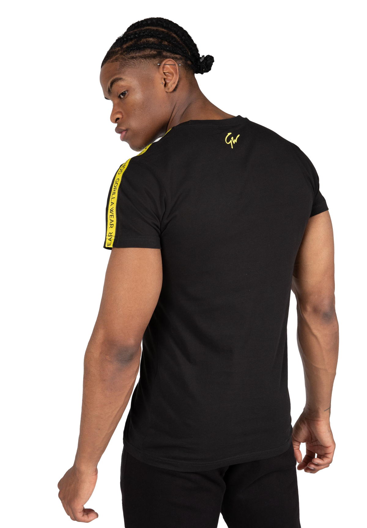 Chester T-shirt - Black/Yellow
