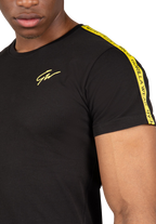 Chester T-shirt - Black/Yellow