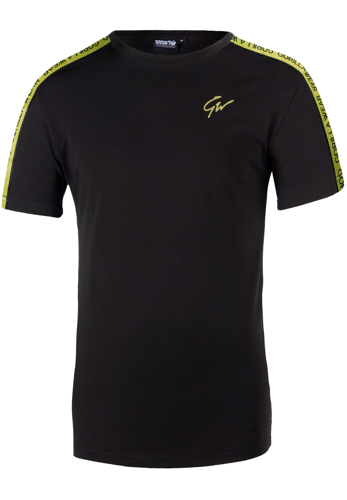 Chester T-shirt - Black/Yellow