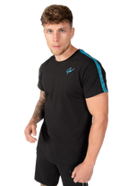 Chester T-shirt - Black/Blue