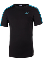 Chester T-shirt - Black/Blue
