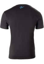 Chester T-shirt - Black/Blue