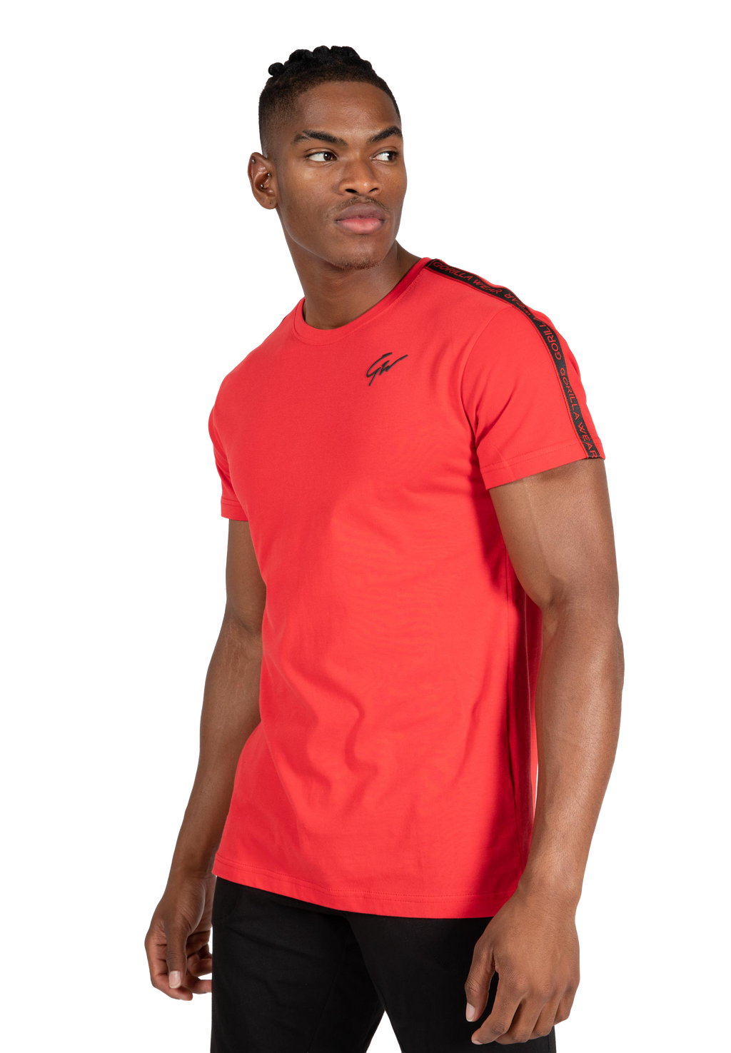 Chester T-shirt - Red/Black