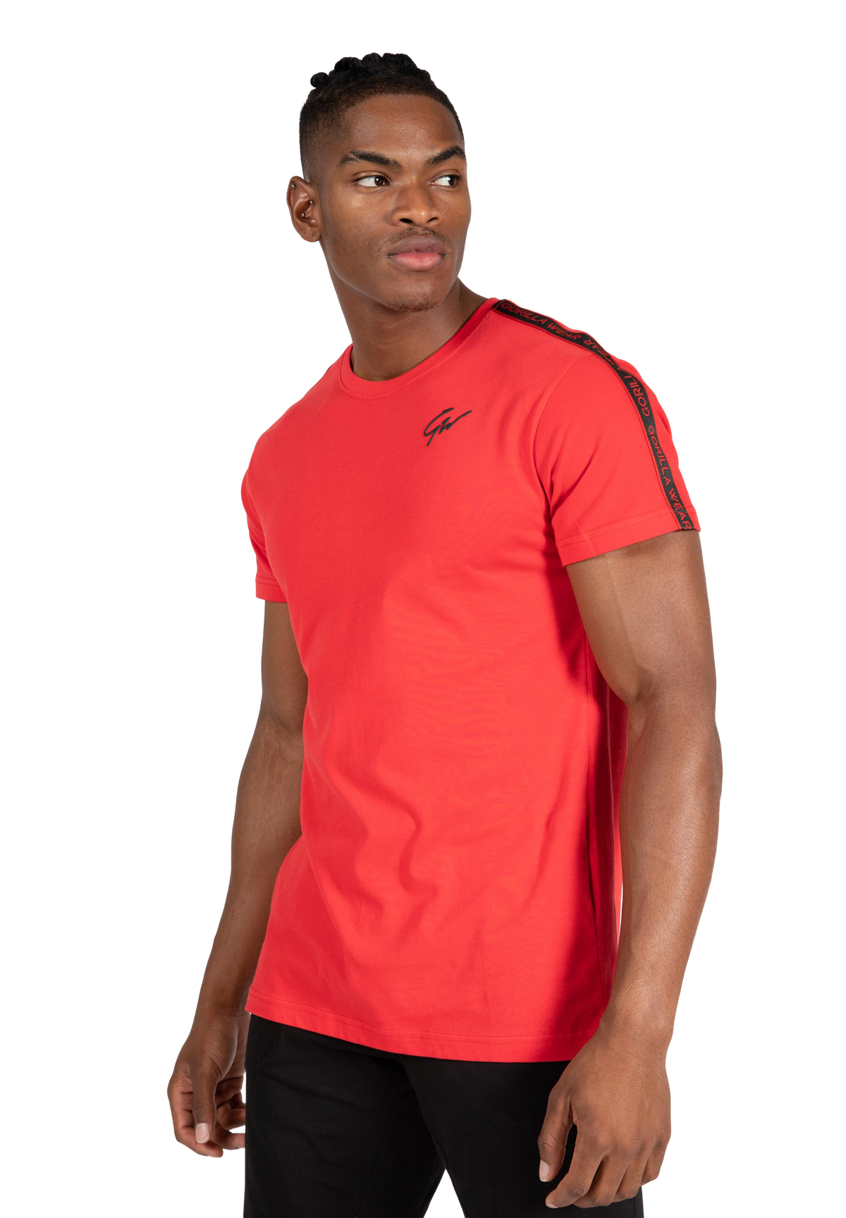 Chester T-shirt - Red/Black