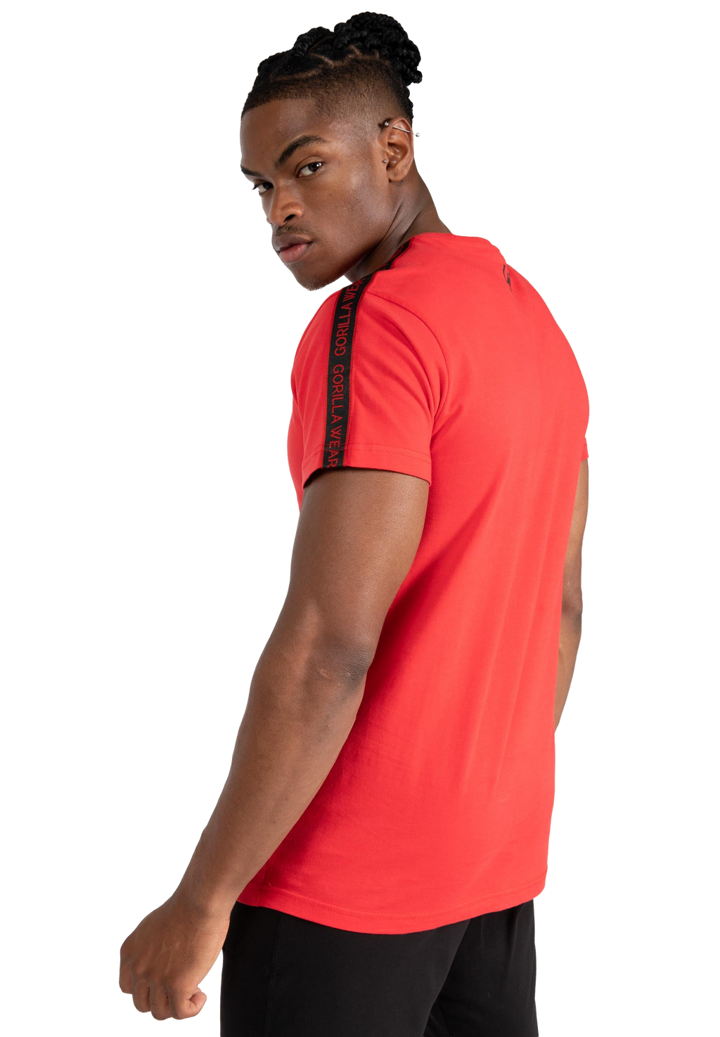 Chester T-shirt - Red/Black