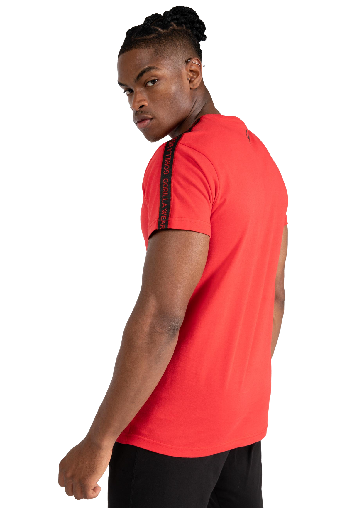 Chester T-shirt - Red/Black