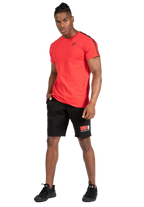 Chester T-shirt - Red/Black