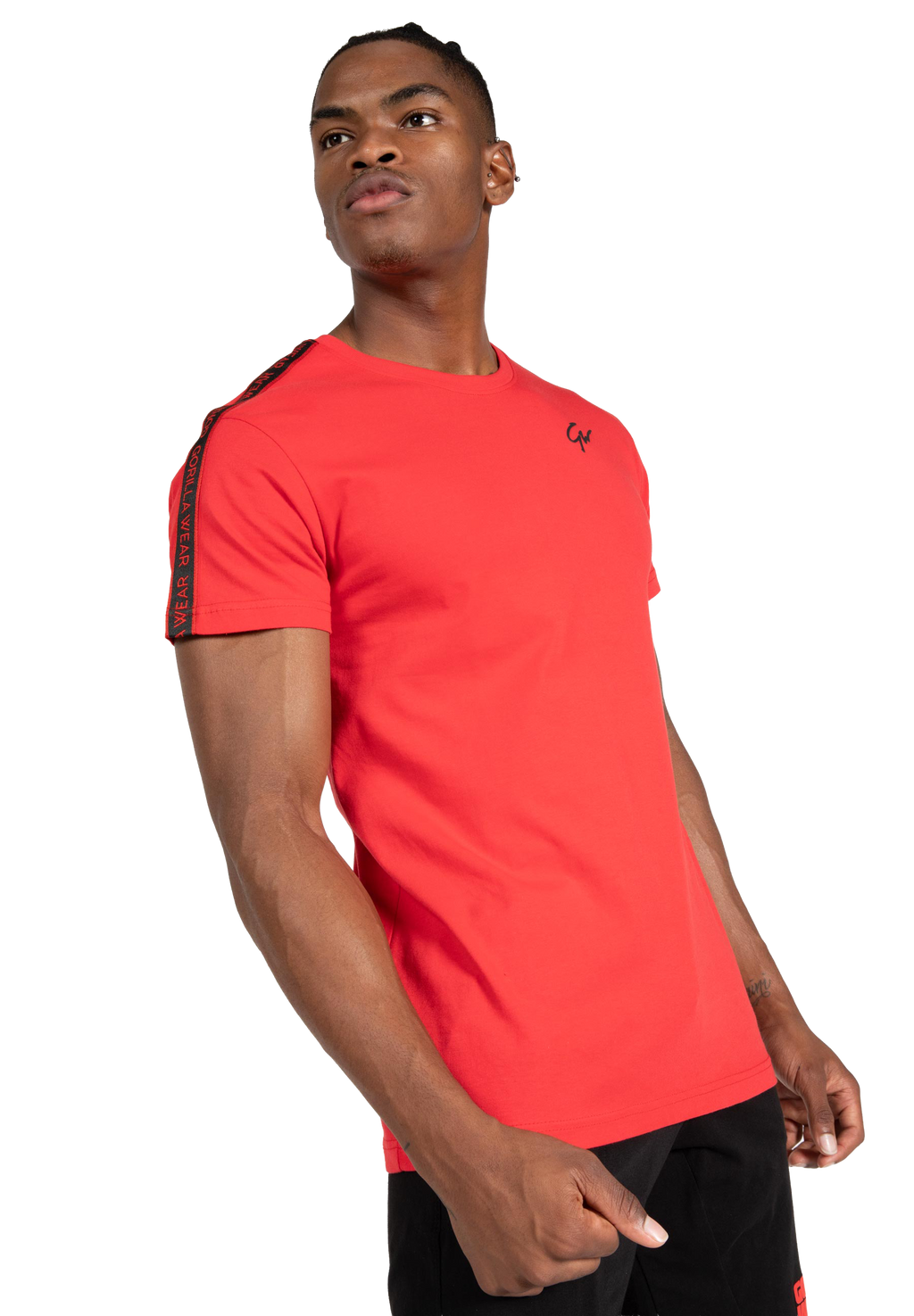 Chester T-shirt - Red/Black