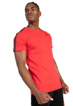 Chester T-shirt - Red/Black