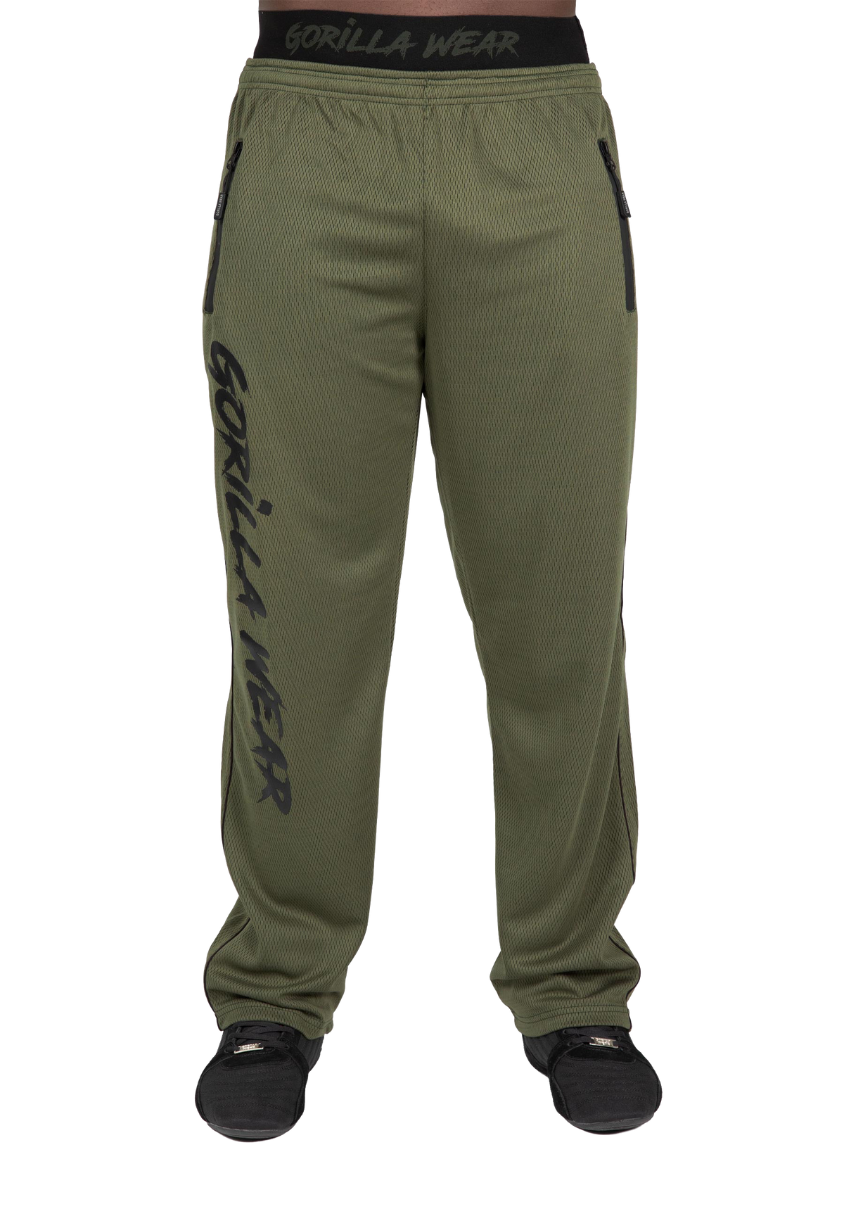 Mercury Mesh Pants - Army Green/Black