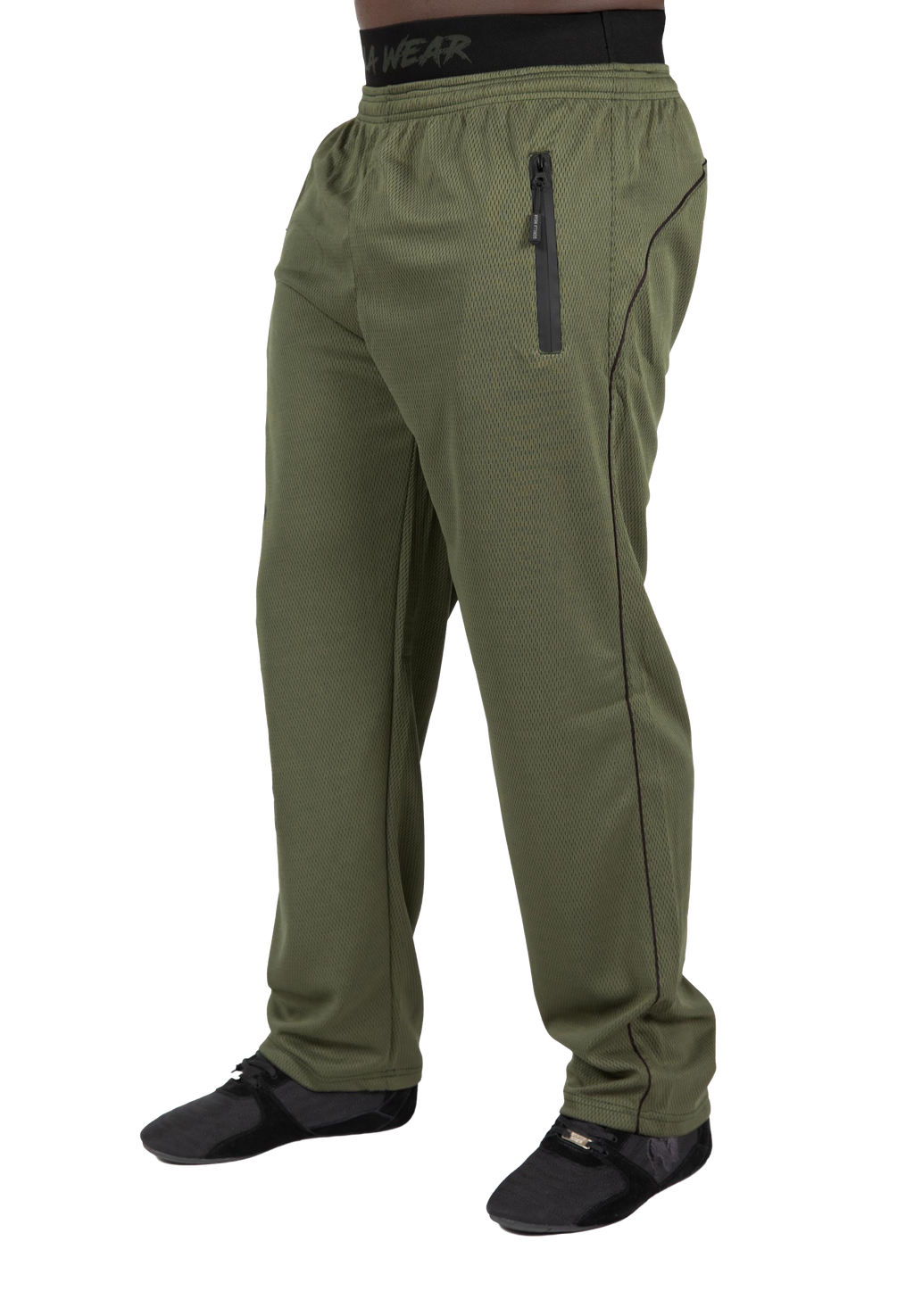 Mercury Mesh Pants - Army Green/Black