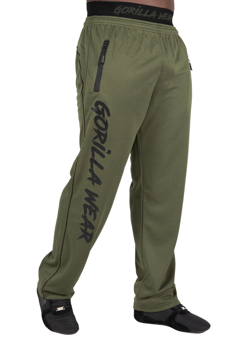 Mercury Mesh Pants - Army Green/Black