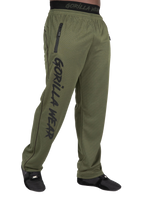 Mercury Mesh Pants - Army Green/Black