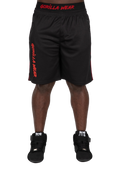 Mercury Mesh Shorts - Black/Red