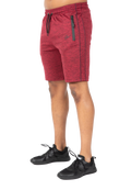 Wenden Track Shorts - Burgundy Red