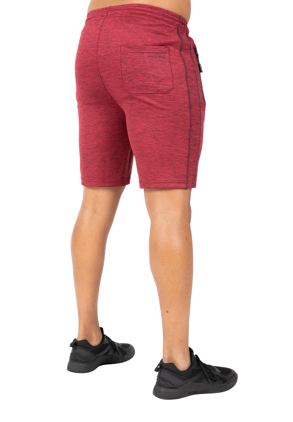 Wenden Track Shorts - Burgundy Red