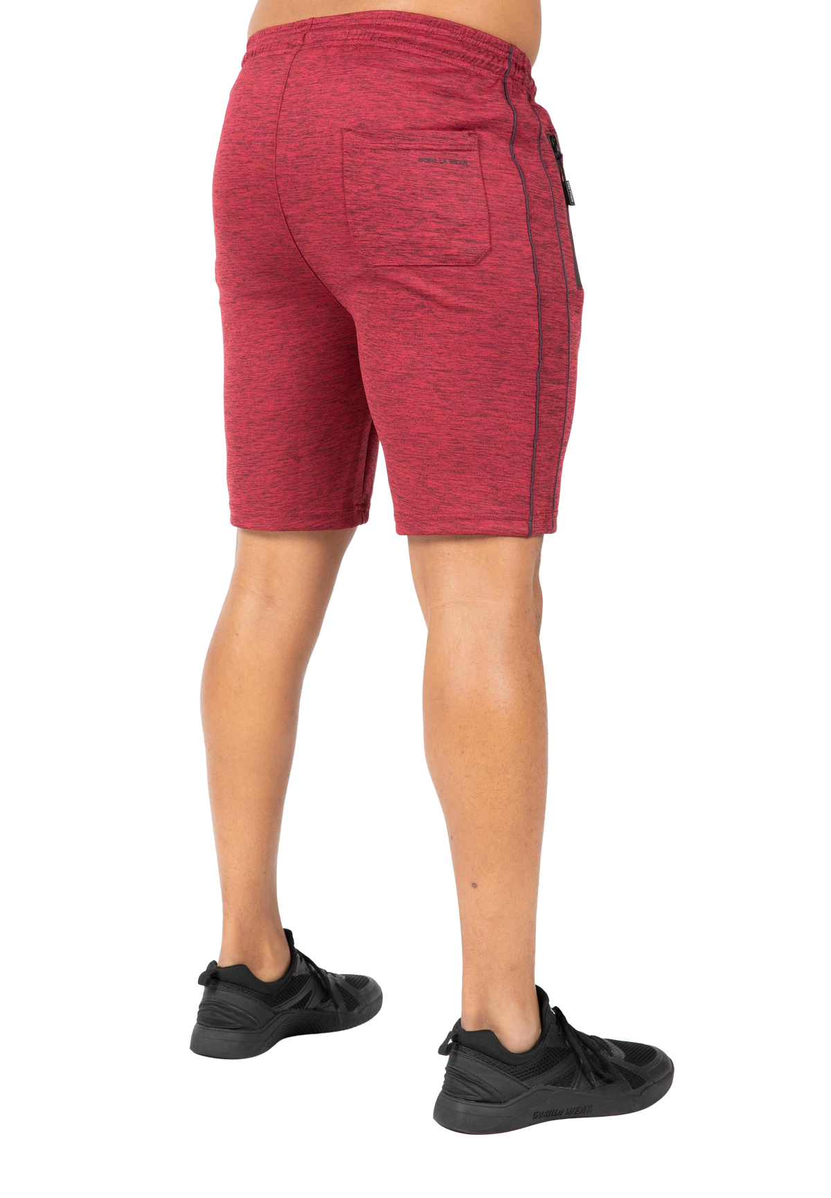 Wenden Track Shorts - Burgundy Red