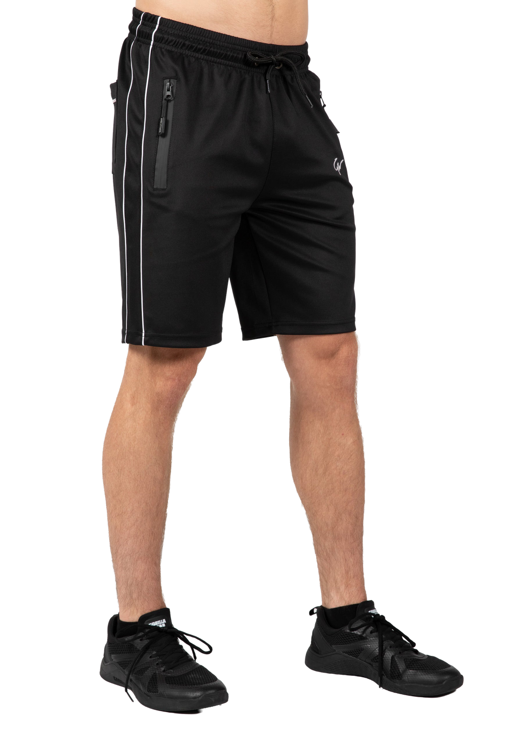 Wenden Track Shorts - Black/White