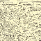 Vintage Map of Montana 1937