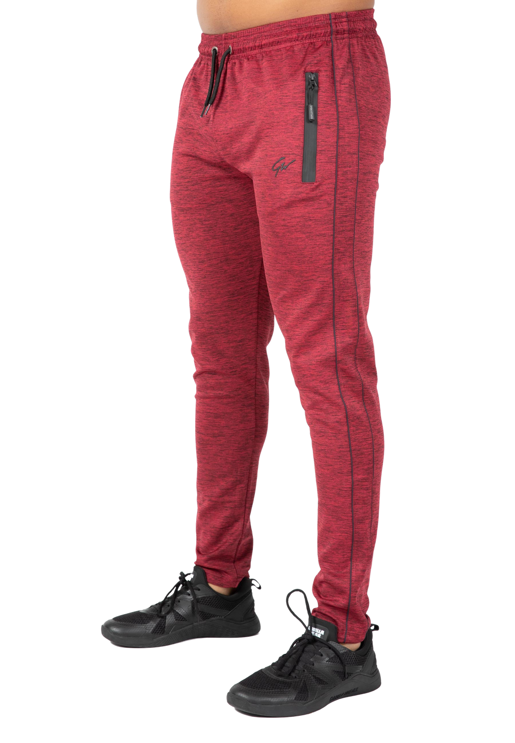 Wenden Track Pants - Burgundy Red