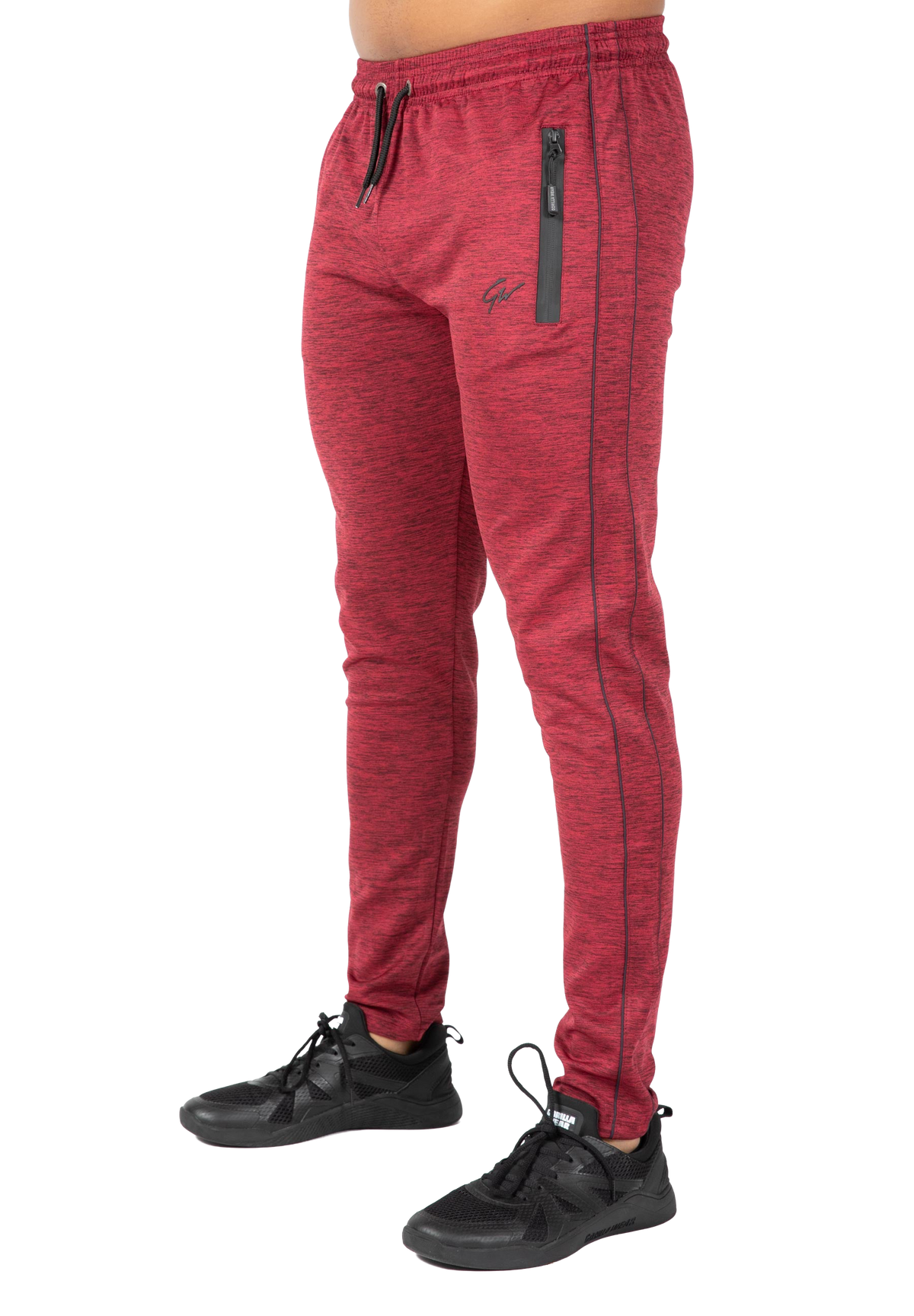 Wenden Track Pants - Burgundy Red
