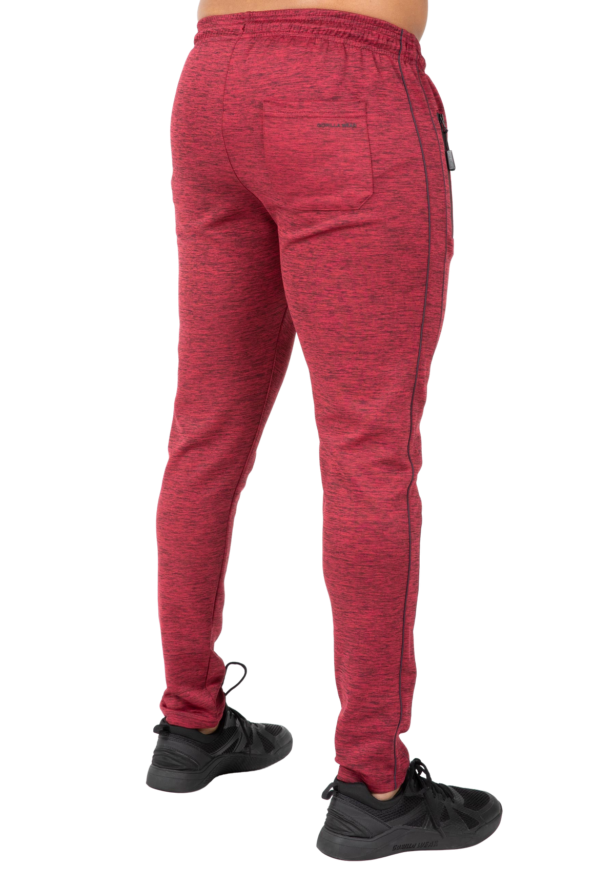 Wenden Track Pants - Burgundy Red