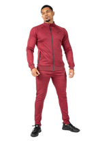 Wenden Track Pants - Burgundy Red