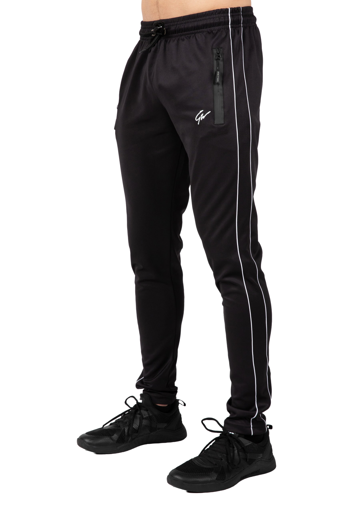 Wenden Track Pants - Black/White