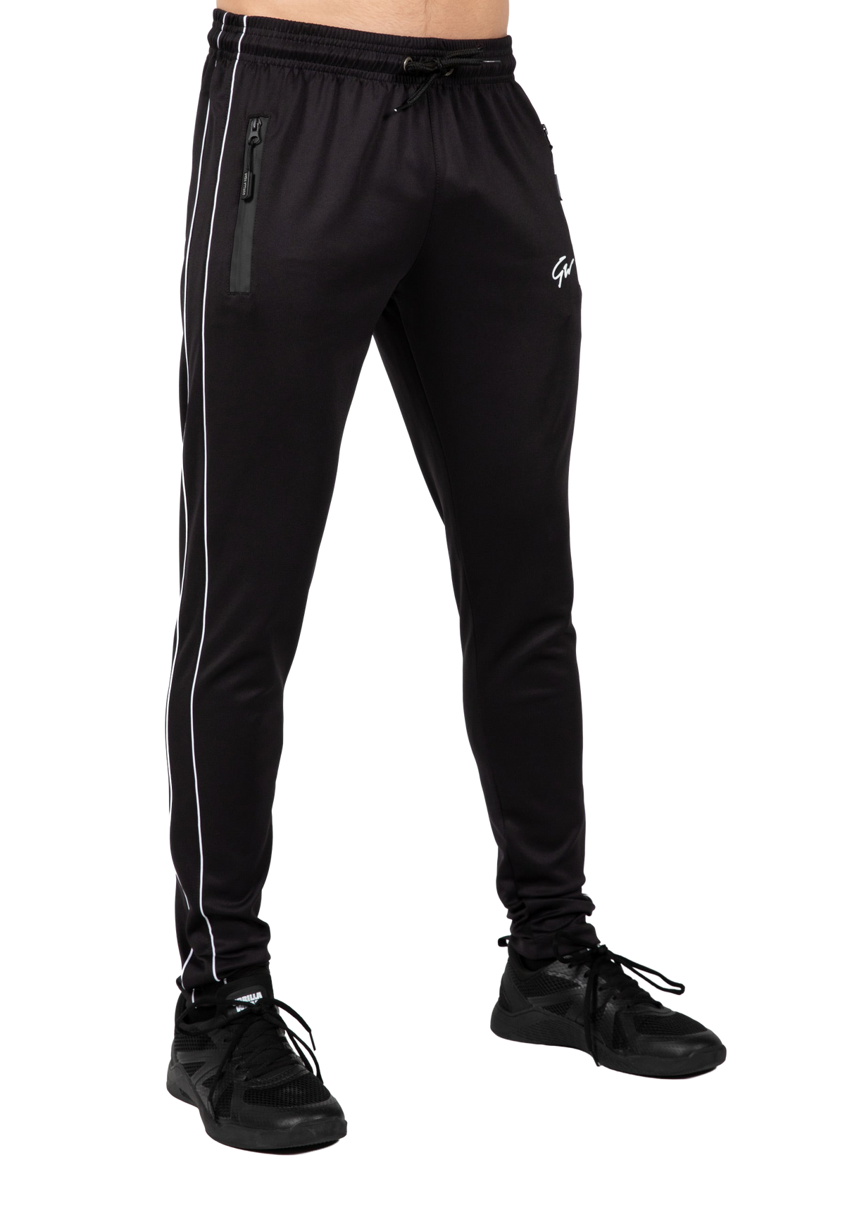 Wenden Track Pants - Black/White