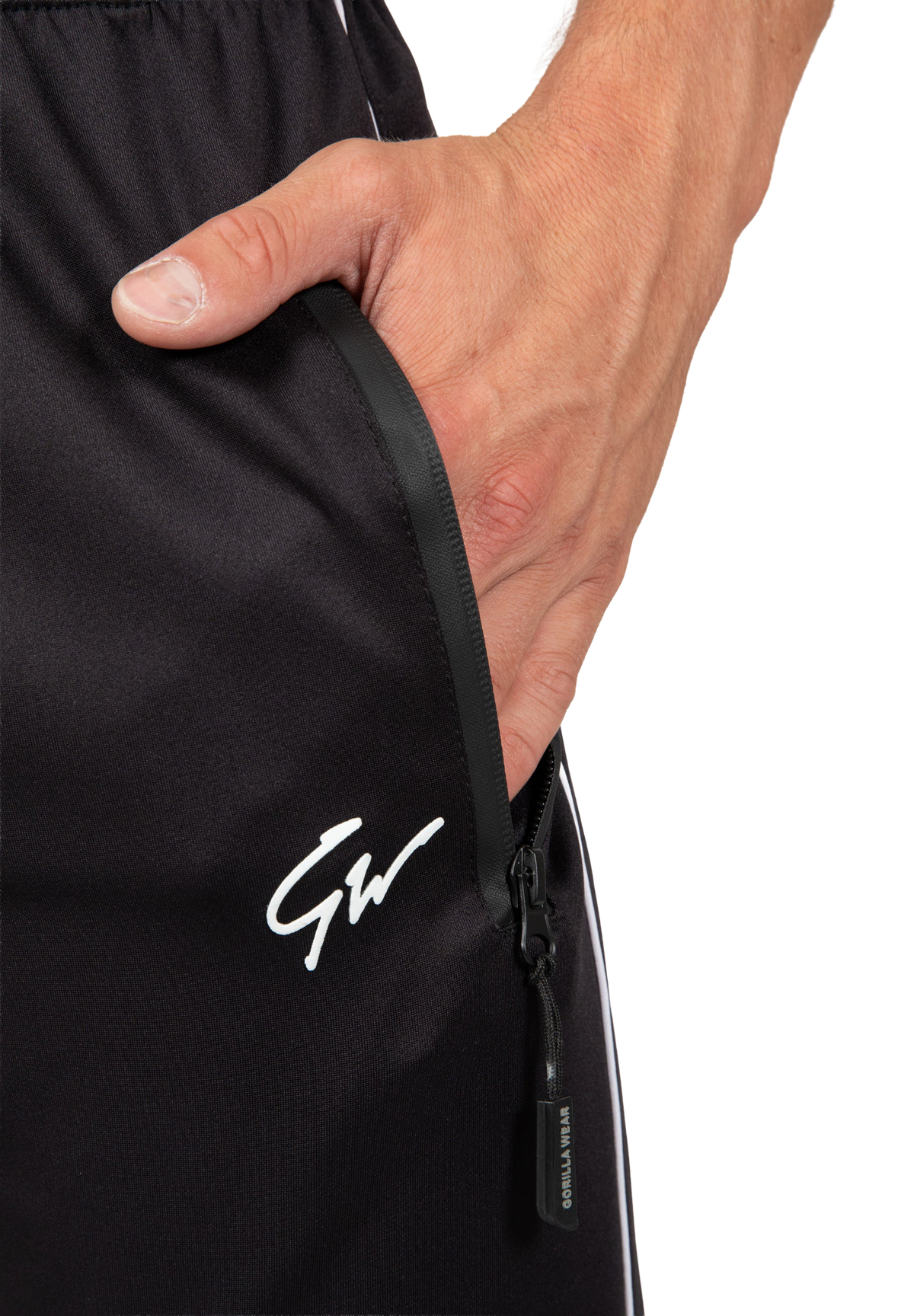 Wenden Track Pants - Black/White