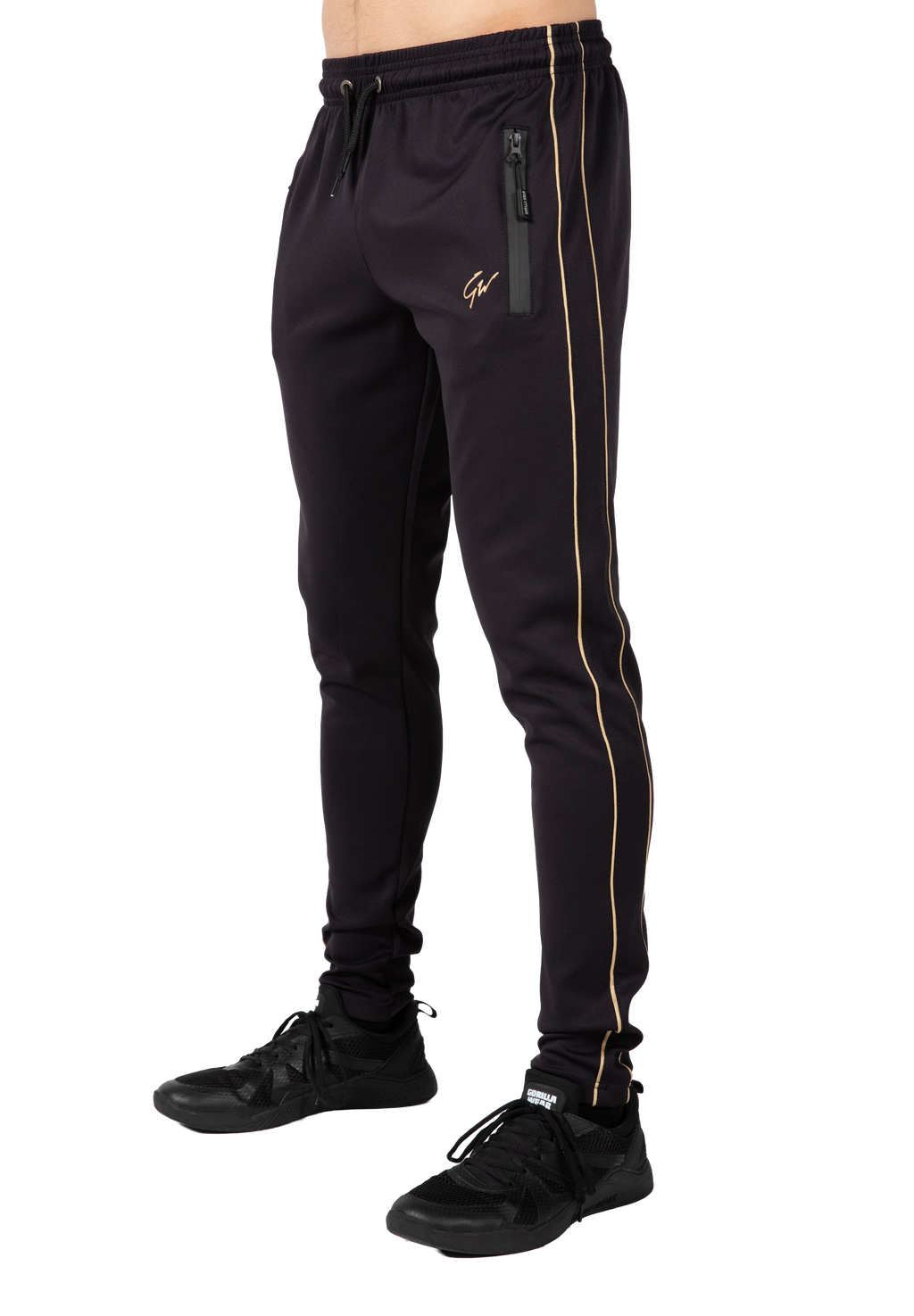 Wenden Track Pants - Black/Gold