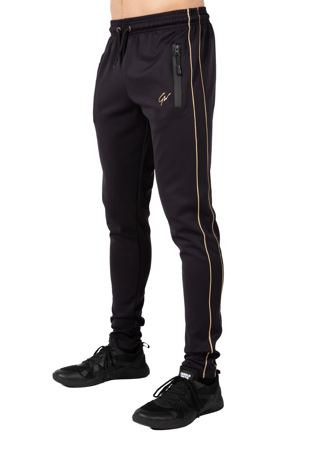 Wenden Track Pants - Black/Gold