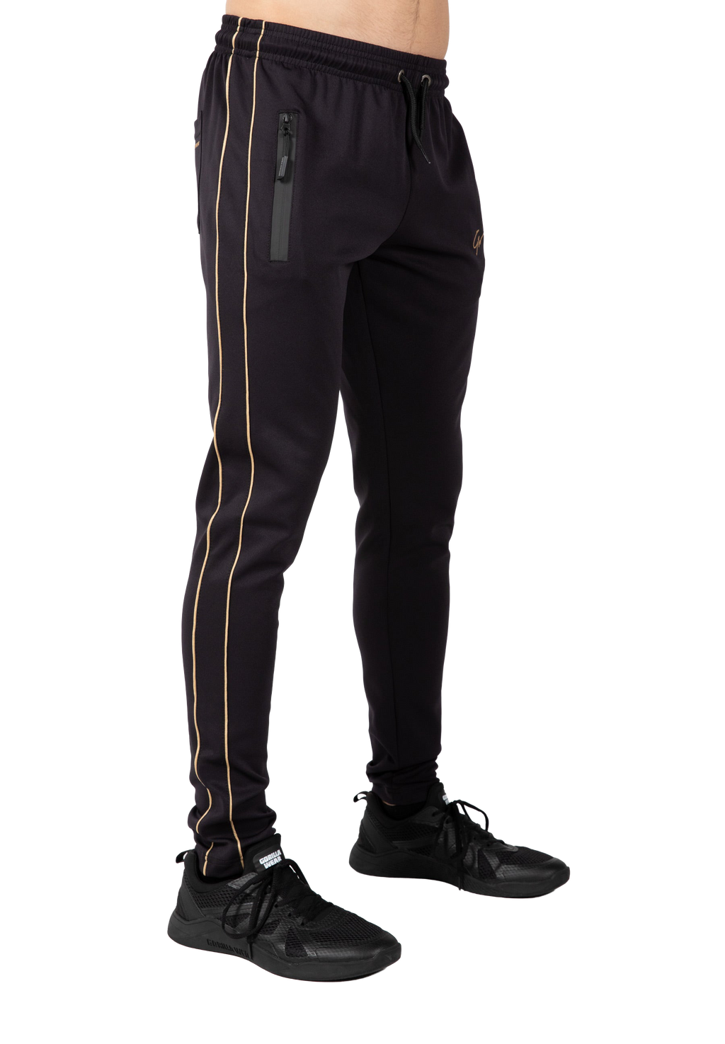 Wenden Track Pants - Black/Gold
