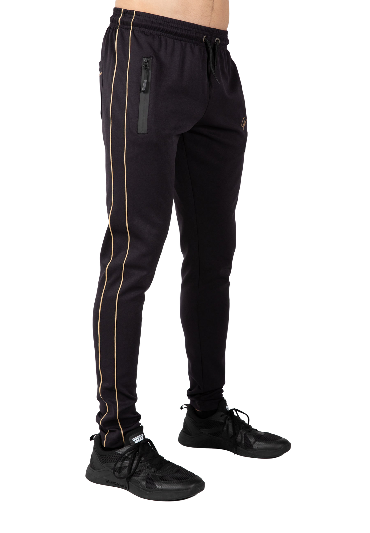 Wenden Track Pants - Black/Gold