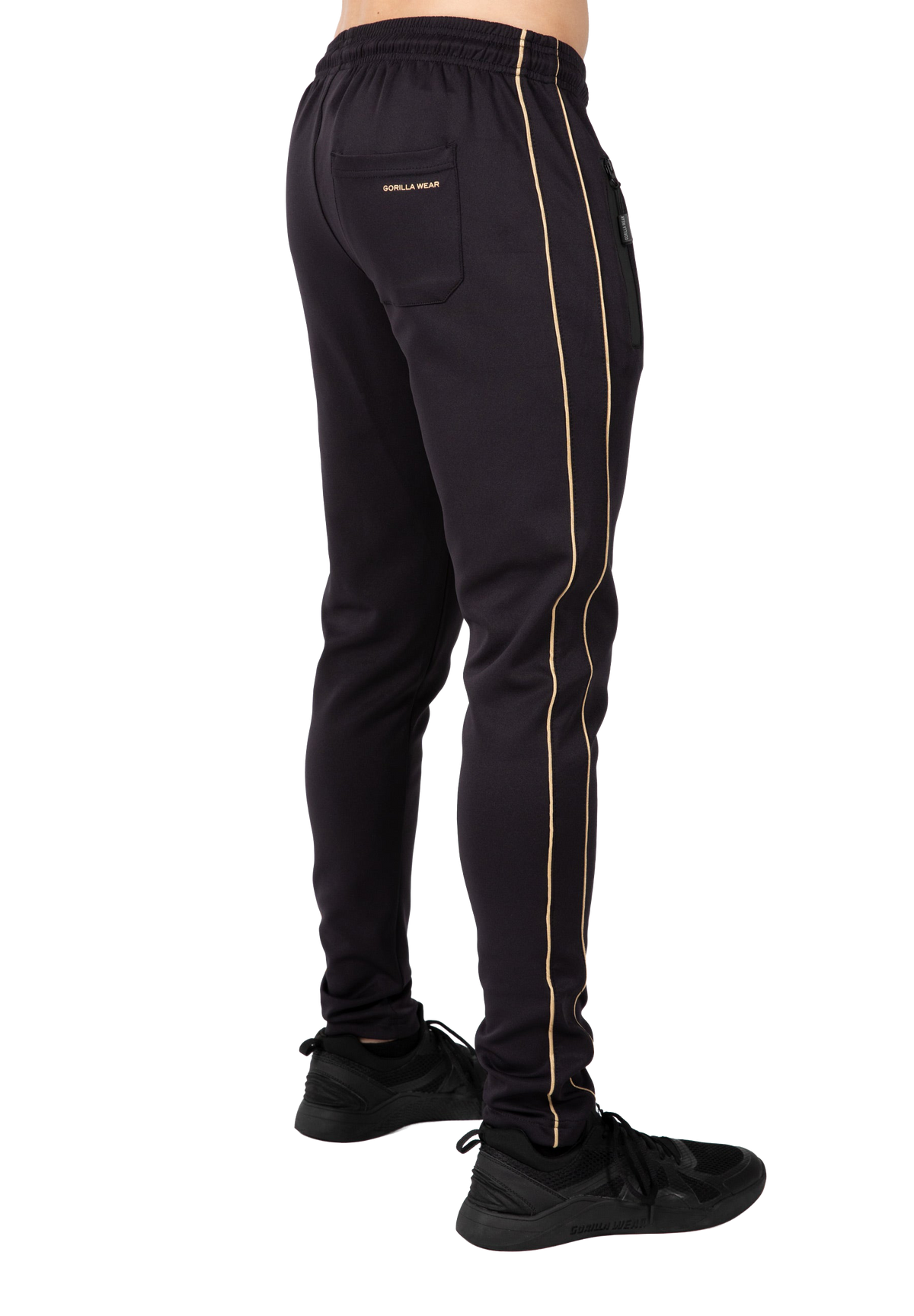 Wenden Track Pants - Black/Gold