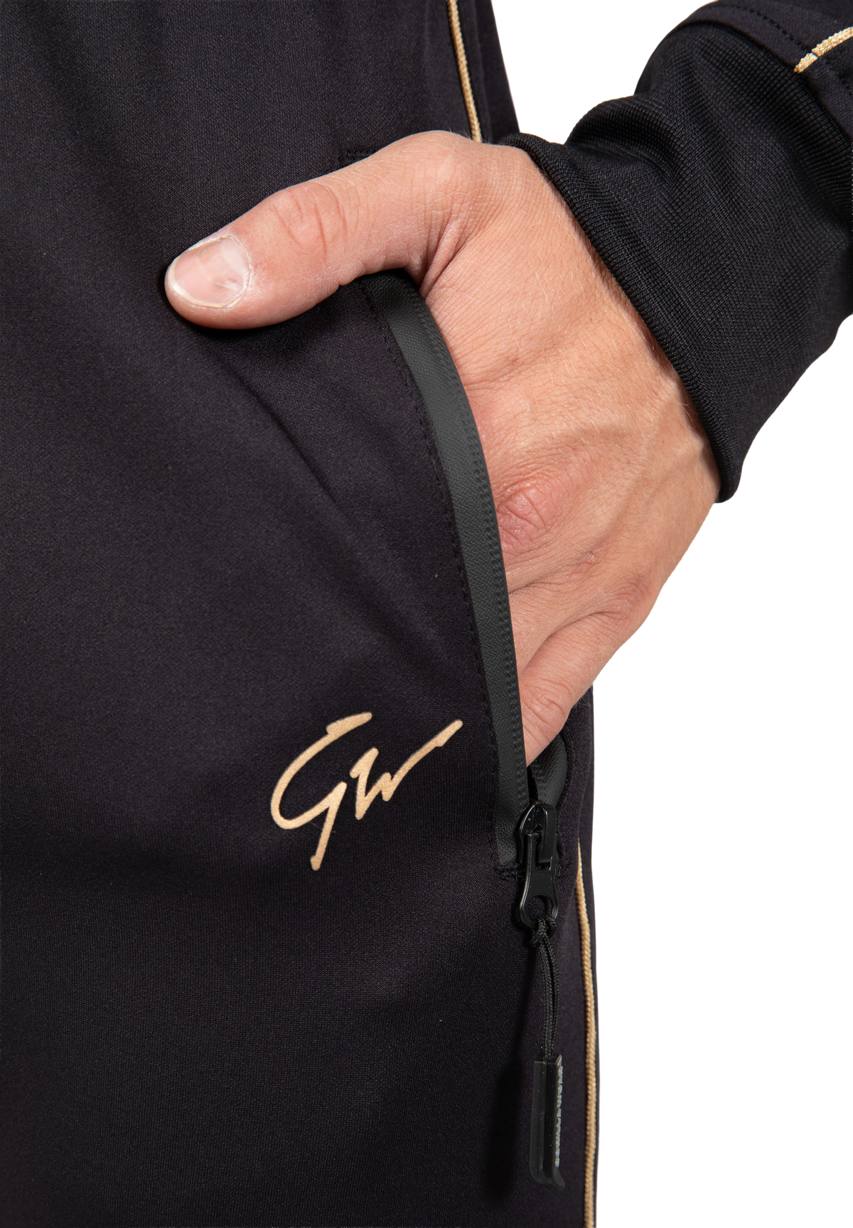 Wenden Track Pants - Black/Gold