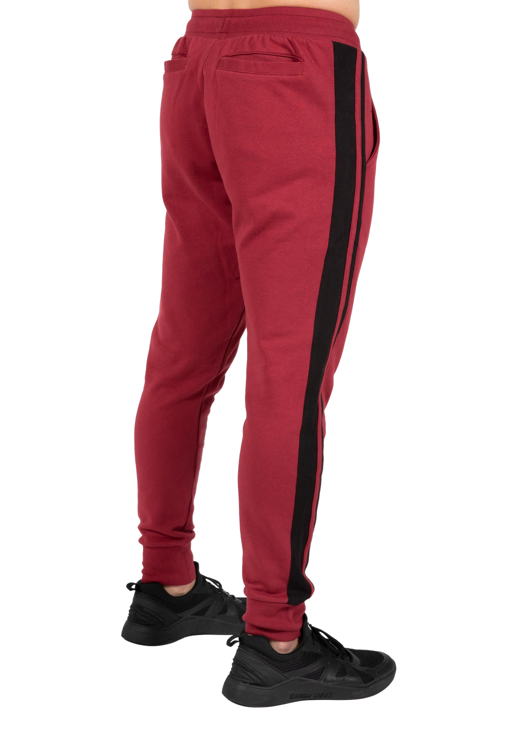Banks Sweatpants - Burgundy Red/Black