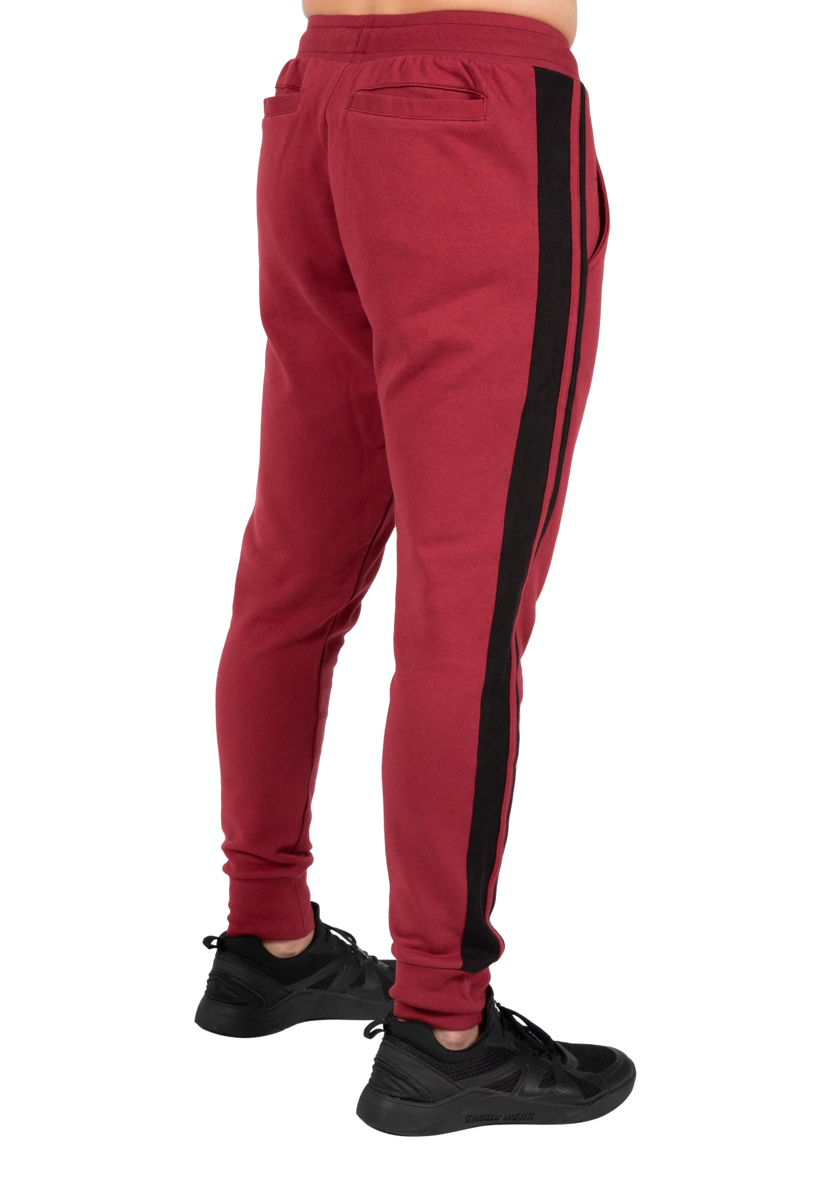 Banks Sweatpants - Burgundy Red/Black