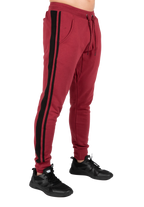 Banks Sweatpants - Burgundy Red/Black