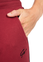 Banks Sweatpants - Burgundy Red/Black