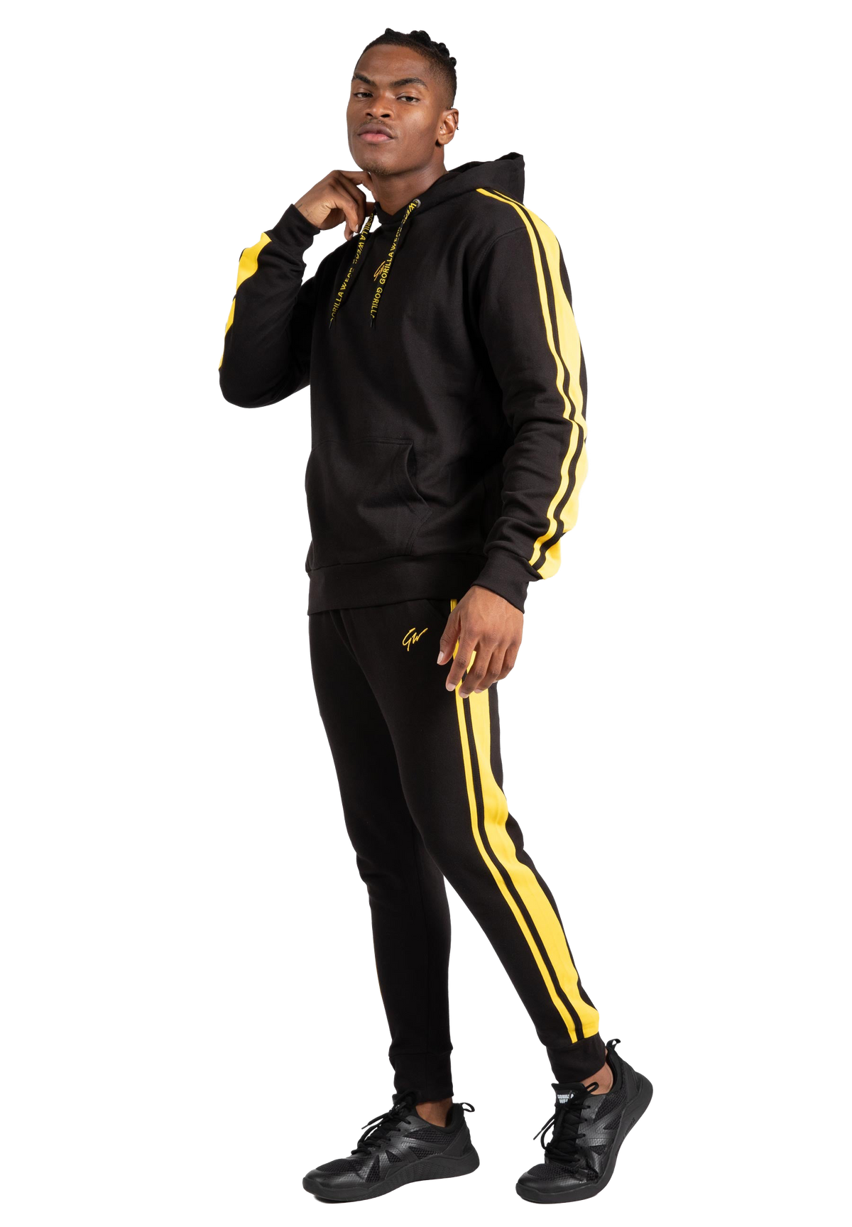 Banks Sweatpants - Black/Yellow